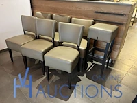 6 stoelen en barkruk de-arend.com - afbeelding 4 van  4