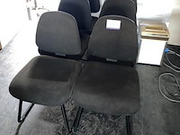 6 stoelen in stof bekleed - afbeelding 1 van  1