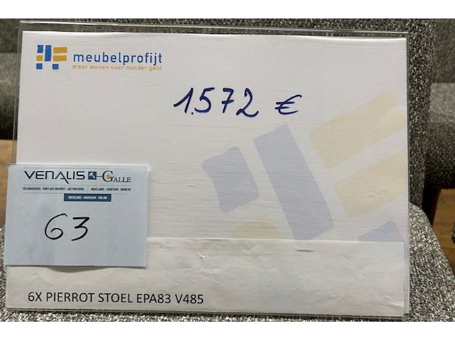 6 stoelen pierrot - afbeelding 7 van  7