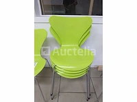 6 stoelen