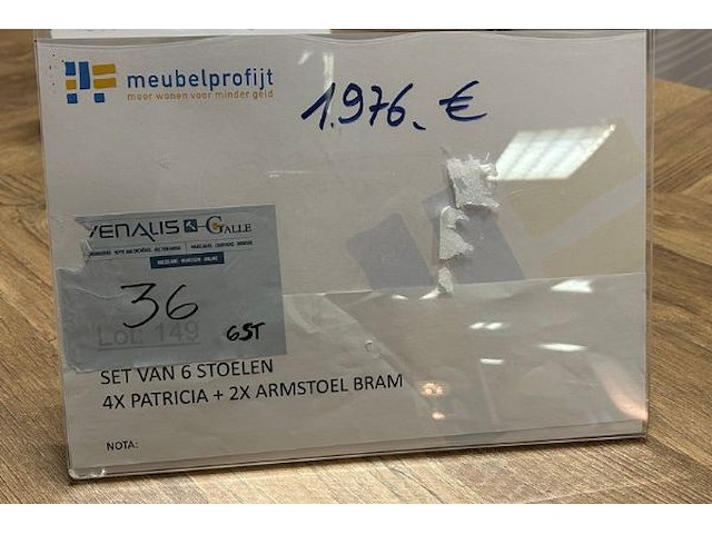 6 stoelen - afbeelding 4 van  12