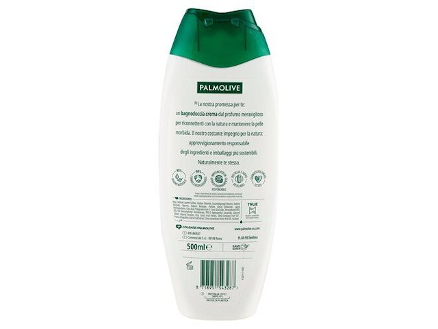 6 stuks - palmolive naturals - groene olijven en hydraterende melk - 500ml - afbeelding 2 van  3