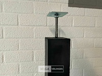 6 stuks beton poer met montageplaat - afbeelding 4 van  4