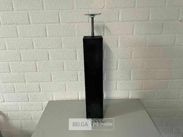 6 stuks beton poer met montageplaat - afbeelding 1 van  4