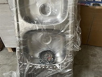 6 stuks, dubbele spoeltafels - afbeelding 2 van  2