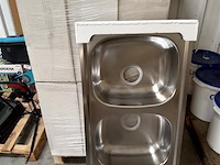 6 stuks, dubbele spoeltafels - afbeelding 1 van  3