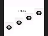 6 stuks, inbouwspots orbit - afbeelding 1 van  2