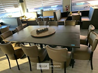 6 tafeltjes en 10 stoelen - afbeelding 1 van  4
