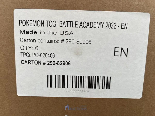 6 tcg-spellen battle academy 2022 pokémon - engelstalig - afbeelding 2 van  10