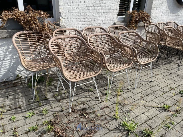 6 terrasstoelen - afbeelding 2 van  4