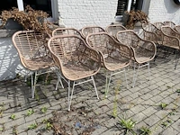 6 terrasstoelen - afbeelding 2 van  4