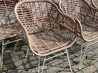 6 terrasstoelen - afbeelding 3 van  4