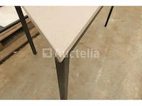 6 trapeziumvormige tafels - afbeelding 1 van  6