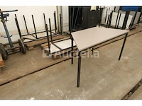 6 trapeziumvormige tafels - afbeelding 2 van  6
