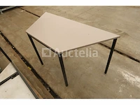 6 trapeziumvormige tafels - afbeelding 5 van  6