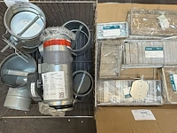 6 ventilatie regelkleppen