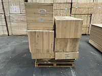6 verlijmde balsa blok