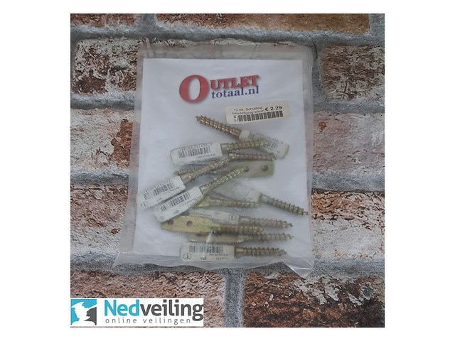 6 verpakkingen van 12 schuttingsteunen - afbeelding 2 van  3