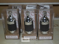 6 wine bottle topper 2 in 1 - afbeelding 1 van  1