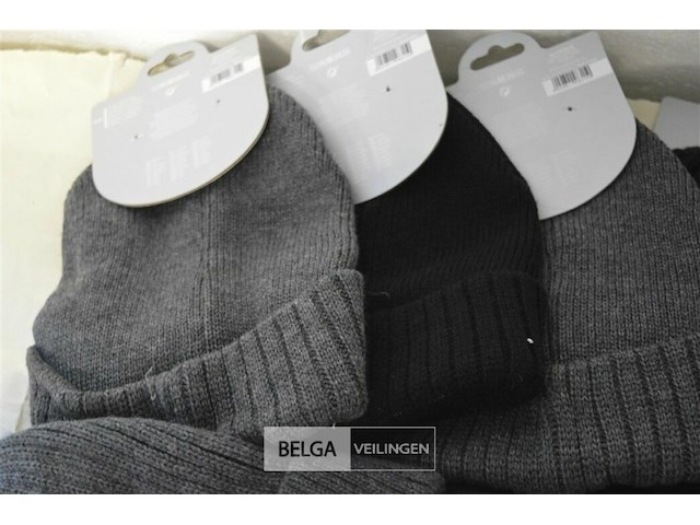 6 wintermutsen mannen div. kleuren - afbeelding 2 van  3