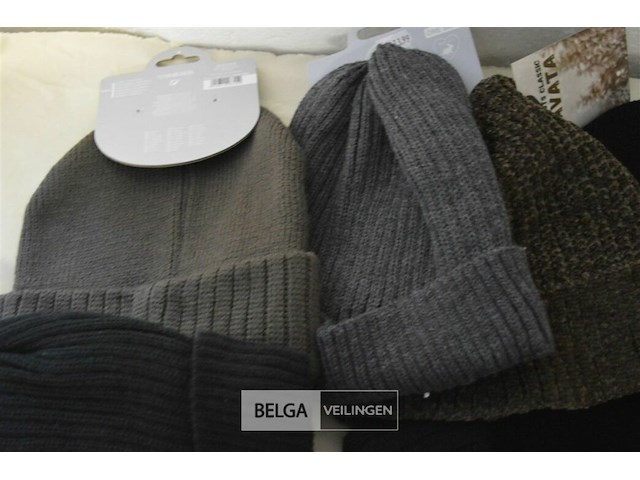 6 wintermutsen mannen div. kleuren - afbeelding 2 van  4