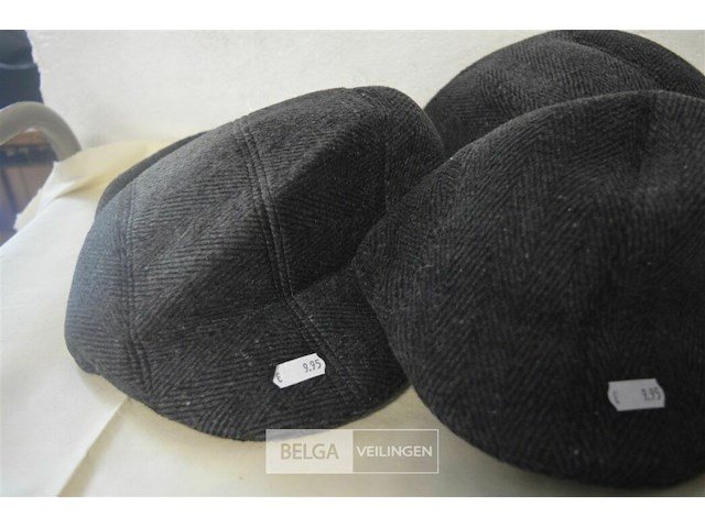 6 wollen petten voor mannen - afbeelding 3 van  3