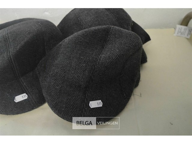 6 wollen petten voor mannen - afbeelding 3 van  3