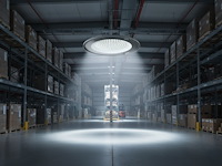 6 x 100w 6500k led ufo highbay slim waterdicht - afbeelding 2 van  9