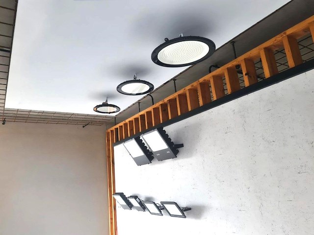 6 x 100w 6500k led ufo highbay slim waterdicht - afbeelding 7 van  9