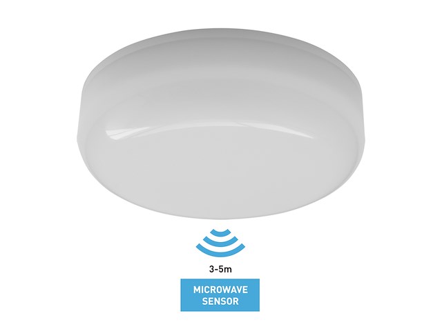 6 x 12w 4000k surface-mounted led panel waterproof fire-resistant with sensor - afbeelding 1 van  5
