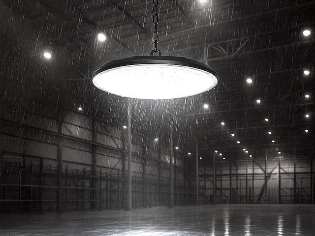 6 x 150w 6500k led ufo highbay slim waterdicht met lens - afbeelding 2 van  8