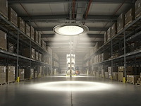 6 x 200w 4000k led ufo highbay slim waterdicht - afbeelding 3 van  9