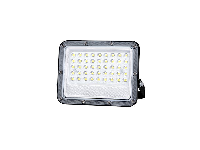 6 x 30w 3000k led breedstralers met lens waterdicht - afbeelding 1 van  6