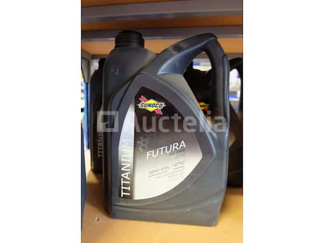 6 x 5 liter blikken olie - afbeelding 2 van  4