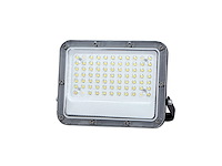 6 x 50w 3000k led breedstralers met lens waterdicht - afbeelding 1 van  7