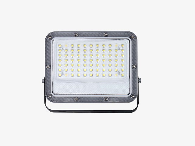 6 x 50w 3000k led breedstralers met lens waterdicht - afbeelding 2 van  7
