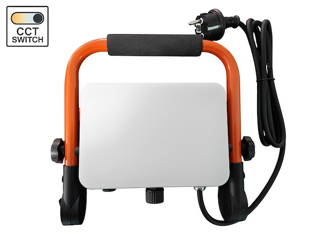 6 x 50w werklamp led 3in1 kleur cct breedstraaler waterdicht met voet - afbeelding 6 van  9