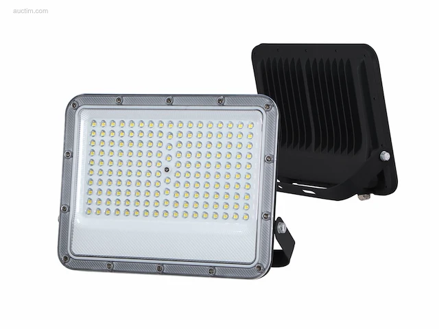 (6 x) 6 x 100w 3000k led breedstralers met lens... - afbeelding 3 van  8