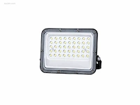 (6 x) 6 x 30w 3000k led breedstralers met lens...