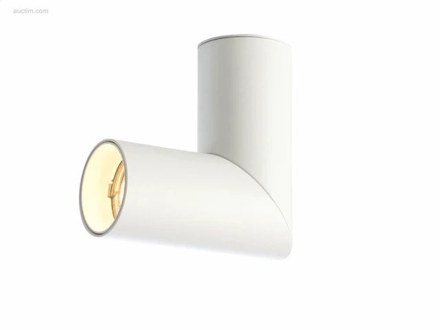 (6 x) 6 x gu10 opbouwspot armatuur cilinder zand... - afbeelding 2 van  8