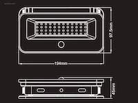 (6 x) 6 x solar 400lm led 3in1 kleur cct... - afbeelding 7 van  8