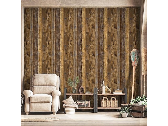 6 x abyssaly zelfklevende meubelfolie houtlook - afbeelding 3 van  6