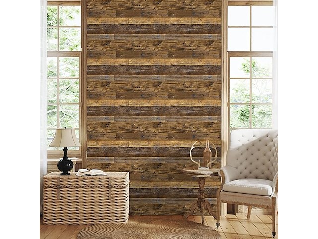 6 x abyssaly zelfklevende meubelfolie houtlook - afbeelding 4 van  6