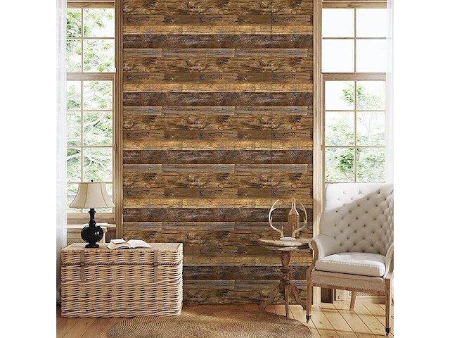 6 x abyssaly zelfklevende meubelfolie houtlook - afbeelding 4 van  6