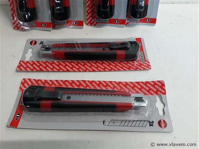 6 x afbreekmes 18 mm - afbeelding 2 van  2