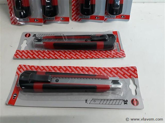 6 x afbreekmes 18 mm - afbeelding 2 van  2