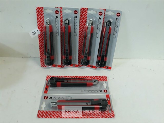 6 x afbreekmes 18 mm - afbeelding 2 van  3