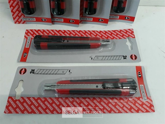 6 x afbreekmes 9 mm - afbeelding 3 van  3