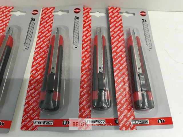 6 x afbreekmes 9 mm - afbeelding 3 van  3