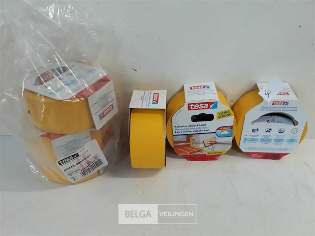 6 x afplaktape extra 50mm x 33m - afbeelding 1 van  3